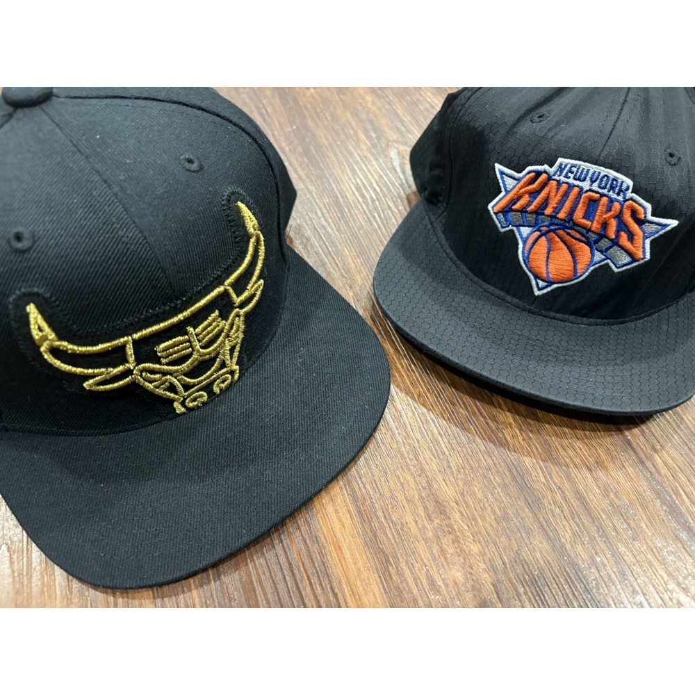 Mitchell & Ness Snapback Hat Chicago Bulls New York Knicks Set Of‎ 2